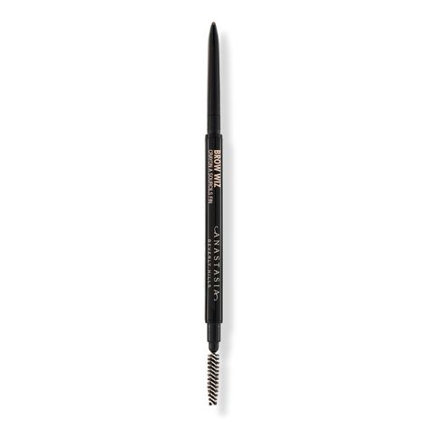 Brow Wiz Ultra-Slim Retractable Detail Pencil With Spoolie - Anastasia Beverly Hills | Ulta Beauty Anastasia Brow Pencil, Abh Brow Wiz, Anastasia Brow Wiz, Anastasia Beverly Hills Dipbrow, Spoolie Brush, Anastasia Beverly Hills Brow, Anastasia Brow, Lip Cosmetics, Brow Pencil