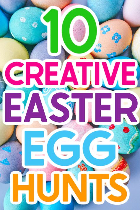 Fun Easter Egg Hunt Ideas, Easter Hunt Ideas, Easter Basket Hunt, Easter Egg Hunt Games, Adult Easter Egg Hunt, Egg Hunt Games, Easter Egg Scavenger Hunt, Easter Egg Activities, Fun Easter Games