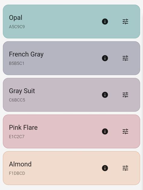 Color Coding Notes, Flat Color Palette, Hex Color, Color Design Inspiration, Hex Color Palette, Color Palette Challenge, House Color Palettes, Color Schemes Colour Palettes, Palette Art