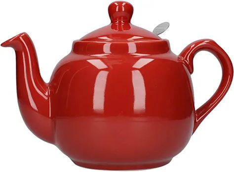 Gifts For Tea Lovers, Red Teapot, London Tea, Tea Pots And Cups, Red Farmhouse, Berry Tea, Chocolate And Coffee, Tea Kettles, Pottery Teapots