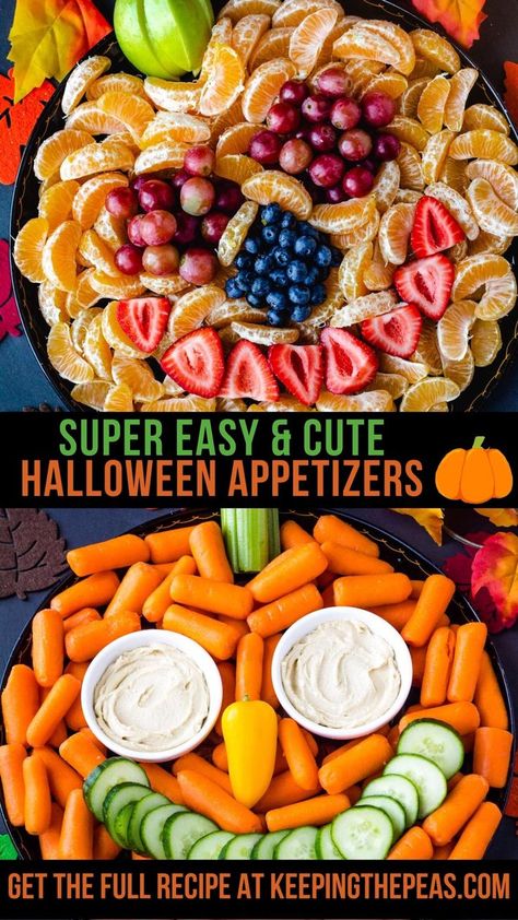 Pumpkin Veggie Tray, Pumpkin Fruit, Thanksgiving Menu Ideas, Halloween Party Snacks, Easy Halloween Food, Halloween Food Treats, Halloween Appetizers, Healthy Halloween, Veggie Tray