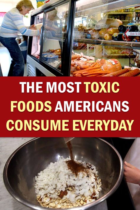 Here are some of the worst foods that many Americans consume every day. Worst Things To Eat, Banned Foods In Other Countries, Heavy Metal Foods To Avoid, Proccesed Foods, Healthiest Meats To Eat, Avoid Junk Food, Worst Foods To Eat, Worst Food, American Foods