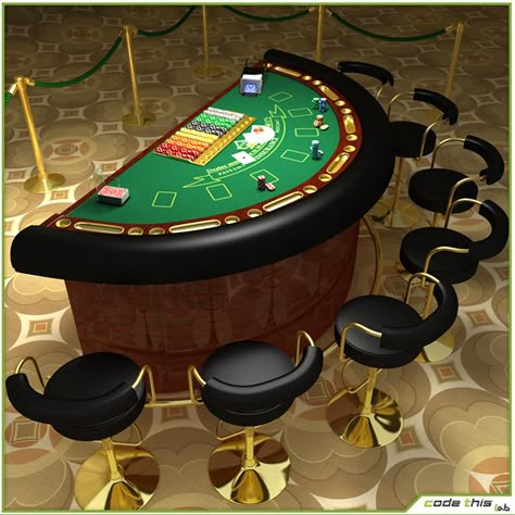 Table Casino - Blackjack on Behance Casino Movie, Casino Party Foods, James D'arcy, Casino Table, Casino Decorations, Casino Royale Party, Casino Night Party, Casino Poker, Sharon Stone