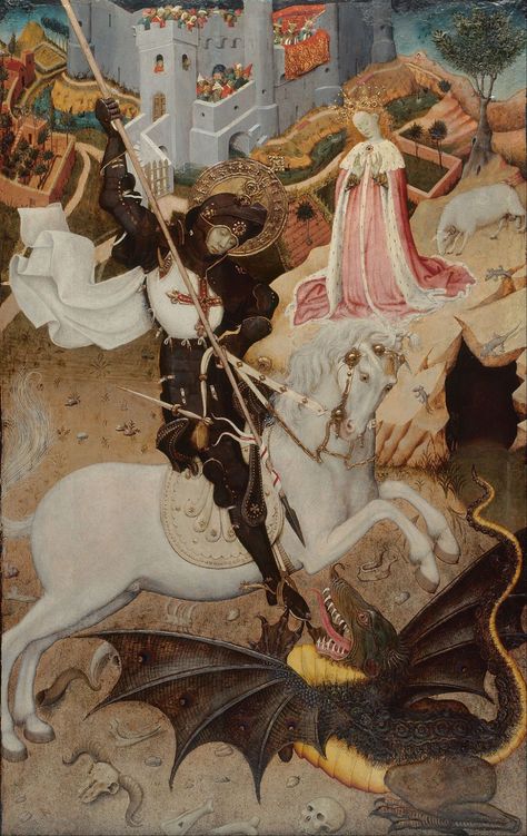 Why Dragons Dominated the Landscape of Medieval Monsters | History | Smithsonian Magazine Saint George And The Dragon, Winslow Homer, Marc Chagall, Diego Rivera, Edgar Degas, Saint George, Art Institute Of Chicago, Medieval Art, Yokohama