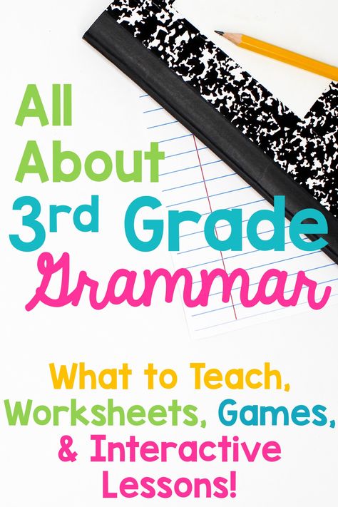 Enhance grammar skills in your 3rd-grade classroom with these exciting lessons and activities! Explore creative ideas, interactive games, and printable resources to make learning grammar fun and effective for your students. 3rd Grade Grammar, Third Grade Grammar, Learning Grammar, Teaching Third Grade, Grammar Skills, Interactive Games, 3rd Grade Classroom, Teaching Grammar, Interactive Lessons