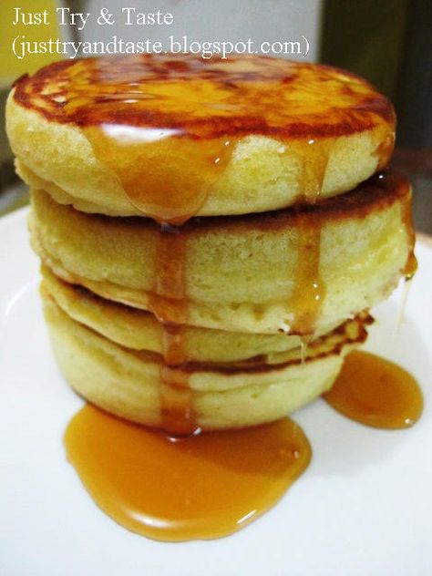 Resep pancake yang oke punya dan sudah teruji oleh diriku :) Resep Pancake, Simple Pancake, Basic Pancakes, Delicious Pancakes, Tasty Pancakes, Pancakes Easy, Blueberry Pancakes, Fluffy Pancakes, Sandwich Recipe