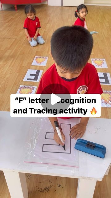 Seven Sages on Instagram: "Letter “F” recognition and tracing activity specially for kinaesthetic learners ( Kinesthetic learners learn by doing. They understand and remember information best when they can physically interact with it or through hands-on activities) ❤️😃
#sevensages #sevensagespreschool #sevensagesactivityclub #letterrecognition #letterrecognitionactivity #lettertracing #kinaestheticlearning #activitybasedlearning #handsonlearning #funlearning #funactivity" Activity Based Learning, Letter Sound Recognition, Tracing Activity, F Letter, Letter Recognition Activities, Letter Sound, Tracing Letters, Letter F, Hands On Learning