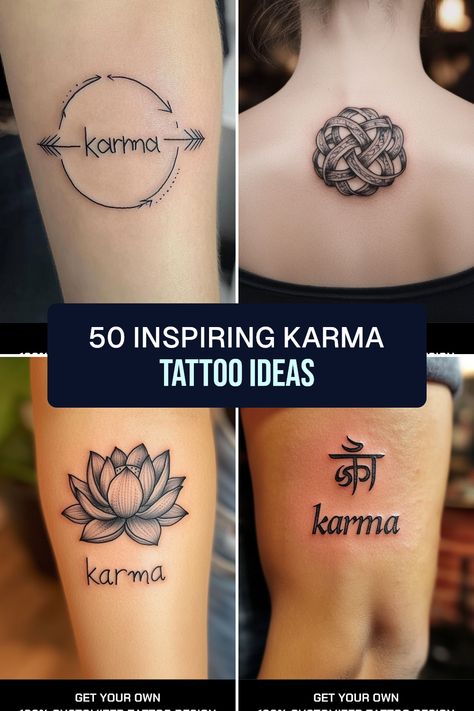 Thinking about getting a karma tattoo? Check out our collection of 50 unique karma tattoo ideas that perfectly represent the philosophy of cause and effect. Whether you want something small and simple, or a bold statement piece, there's something for everyone. Explore different designs inspired by the karma concept and find the right one that resonates with you. These tattoos symbolize balance and destiny, making them the perfect choice for those prioritizing meaningful ink.