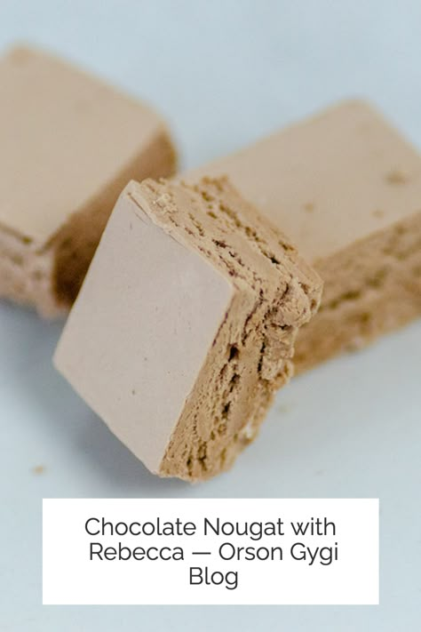 Vanilla Nougat Recipe, Homemade Nougat, Mars Chocolate Bar, Chocolate Bonbons Recipe, Nougat Recipe, Homemade Candy Bars, Malted Milk, Chocolate Delight, Healthy Sweets Recipes