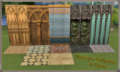 Sims 4 Cc Hogwarts Furniture, Sims 4 Harry Potter Cc, Sims 4 Harry Potter, Hogwarts Common Rooms, Hogwarts Decor, Sims4 Builds, Sims Decor, Sims Gameplay, Sims Background