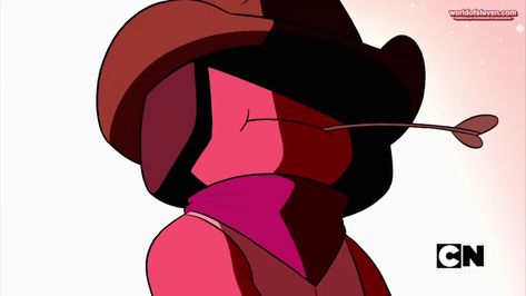 Ruby as a cowboy 2 Ruby Rider, Steven Universe Pictures, Block Painting, Space Rock, Cartoon Games, Cute Cosplay, Art Block, Gravity Falls, Owl House