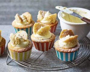 Butterfly Buns, James Martin Recipes, Lemon Curd Recipe, Fairy Cakes, Food Channel, Butterfly Cakes, Mary Berry, James Martin, British Food