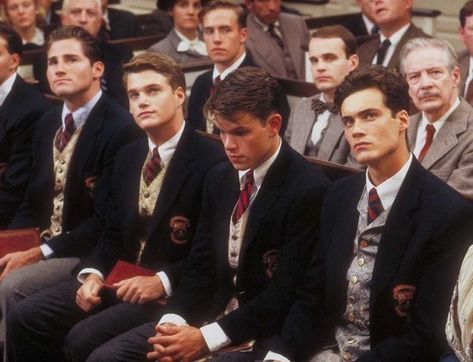 Boarding School Aesthetic, School Ties, Brendan Fraser, Ivy League Style, Super Rich Kids, Trust Fund, Matt Damon, Prep School, School Aesthetic