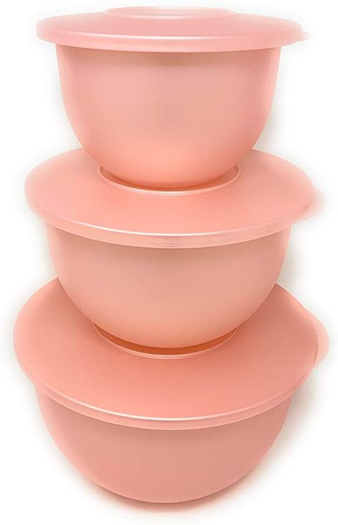 Amazon.com: Tupperware Impressions Classic Bowl Set Spring Color NEW: Home & Kitchen New Home Kitchen, Mixing Bowls Set, Nesting Bowls, Spring Color, Container Set, Spring Colors, Tupperware, Bowl Set, Serveware