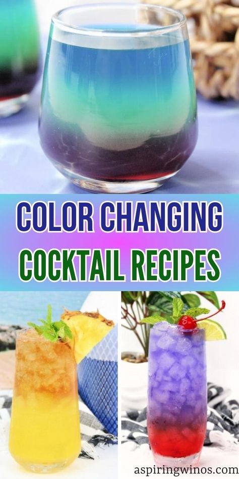 Unveiling the Magic: Discover the Allure of Color Changing Cocktails | Color changing cocktails | Must try cocktail recipes | cocktails that change colors | amazing color changing cocktail recipes #ColorChanging #Cocktails #CocktailRecipes #ColorChangingCocktails #AmazingCocktails Colour Changing Cocktails, Color Changing Cocktails, Magic Cocktails, Color Changing Tea, Harry Potter Wedding Theme, Colorful Cocktails, Wine Education, Cocktail Mix, 70s Disco