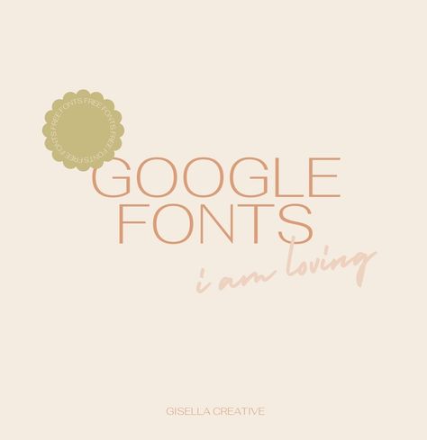 we love good FREE GOOGLE FONTS 🤌🏽✨ Reasons I love google fonts: • Google fonts are free to use! • They are readily available in popular apps like @showit and @canva • Easy to download and use! • Available for commercial use. • Easy to modify & high quality🤌🏽 There are hundreds of Google fonts from which to choose, no matter your style you’re looking for 🌸 SAVE THIS POST FOR LATER when you’re in need of a font for your brand!! #fonts #googlefonts #freefonts #commercialfonts #google #f... Cute Fonts On Google Slides, Cute Google Fonts, Cursive Google Fonts, Google Fonts Combinations, Aesthetic Google Fonts, Google Docs Fonts, Website Fonts Typography, Best Google Fonts, Google Font Pairings