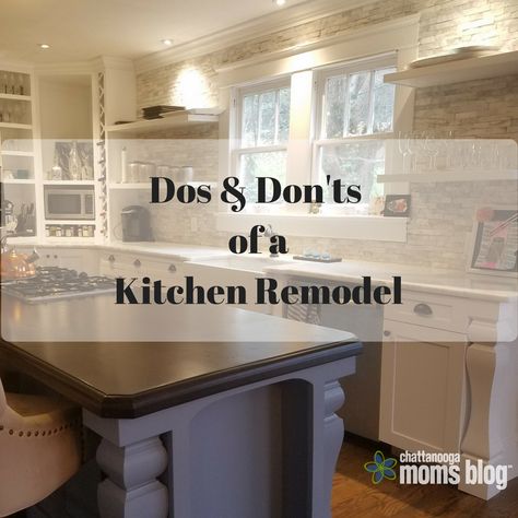 If you're considering doing a kitchen remodel, you'll want to read these 5 dos and don'ts of a kitchen remodel shared by Karenza! How To Survive A Kitchen Remodel, 1980 Kitchen, Raised Ranch Kitchen, Kitchen Expansion, Ranch Kitchen Remodel, Hgtv Kitchens, Kitchen Peninsula, Kitchen Addition, Dos And Don'ts