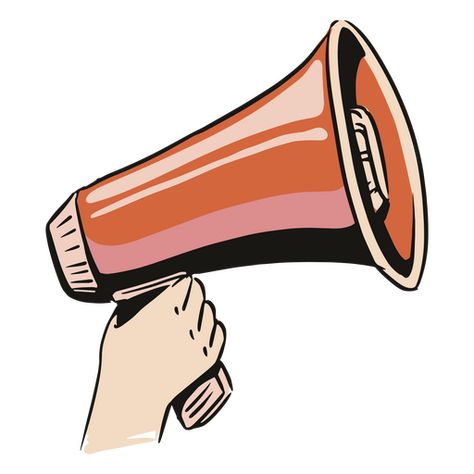 Red megaphone semi flat PNG Design Megaphone Designs, Graphic Motion, Design Illustrations, Graphic Tshirt Design, Design Ad, Tshirt Design, Png Design, Svg Design, Png Image