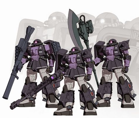 Black Tri-Star Team on the new Origins OVA.  Always sick color scheme Mobile Suit Gundam The Origin, Shield Template, Big Robot, Gundam Design, Gundam The Origin, Series Artwork, Battle Bots, Real Robots, Mecha Design