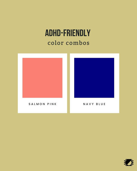 Dive into the world of color combos! - Salmon pink and navy blue: Sophistication meets tranquility! Salmon pink is gentle, navy blue is deep and rich. Let these two create a space that's calming, classy, and oh-so elegant. Tell us, which combo has caught your eye? 💬 #ColorComboMagic #HomeDecorFun #ADHD #ColorCombo #ADHDFriendly #HomeDecor #InteriorDesign #fyp