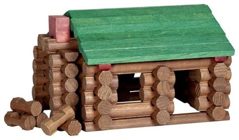 Lincoln Logs Ideas, Logs Ideas, Modular Toys, Lincoln Logs, Wood Joints, Hotel Project, Moving To California, Construction Toy, Frank Lloyd