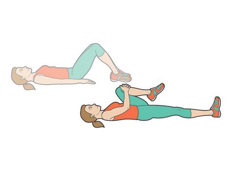 Exercises for Back Pain - How to Get Rid of Back Pain - Woman's Day Exercises For Back Pain, Exercises For Back, Stomach Muscles, Tight Hip Flexors, Back Pain Remedies, Upper Back Pain, Psoas Muscle, Lower Back Pain Relief, Fitness Ideas