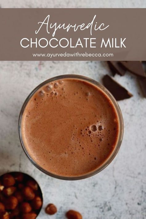 Ayurvedic Hot Chocolate, Healthy Cacao Drink, Raw Cacao Recipes, Holistic Drinks, Ayurveda Routine, Ayurvedic Nutrition, Ayurveda Healing, Cacao Drink, Cacao Powder Recipe