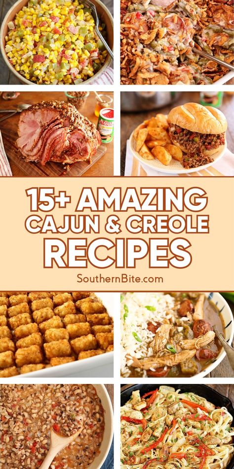 15+ AMAZING Cajun & Creole Recipes Cajun Beef Recipes, Moo Goo Gai Pan, Southern Brunch, Special Occasion Meals, Slow Beef Stew, Jambalaya Pasta, Cajun And Creole Recipes, Mardi Gras Recipes, Delicious Crockpot Recipes