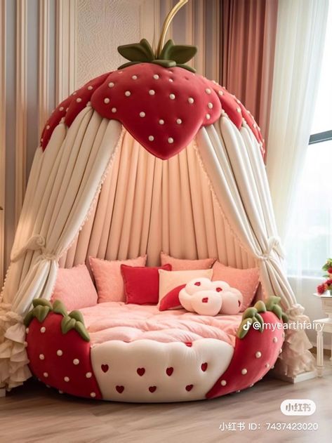 Dream Bedroom Inspiration, Cute Furniture, Dekorasi Kamar Tidur, Bedroom Decor Cozy, Christmas Decorations Bedroom, Unique Beds, Christmas Bedroom, Cute Bedroom Decor, Cozy Room Decor