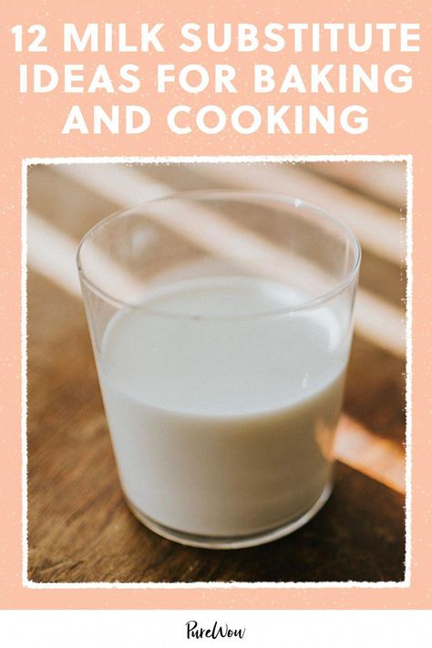 Substitute Milk In Baking, Substitutes For Milk, Milk Replacement In Baking, Substitute For Milk In Cooking, Substitute For Milk In Baking, Substitute For Whole Milk, Butter Substitute Baking, Baking Replacements, Milk Substitute For Cooking