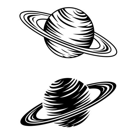 Saturn Icon, Planet Illustration, Planets, Vector Free, Clip Art, Quick Saves