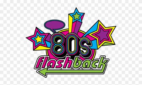 Retro 80's Flashback 80s Clipart, Superhero Party Decorations, 80s Icons, Throwback Party, 80's Party, 80s Theme, Rap Albums, Class Reunion, 80s Party