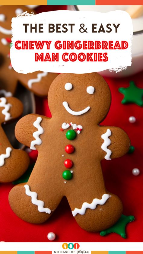 Best Gingerbread Man Cookie Recipe, Large Gingerbread Man Cookie, Icing For Gingerbread Men, Gingerbread Recipe Cookie, Gingerbread Man Recipe For Kids, Gingerbread Man Cookies Recipe, Easy Gingerbread Man Recipe, Gingerbreadman Cookies, Spicy Gingerbread Cookies