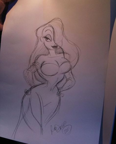 Rodger Rabbit Drawing, Jessica Rabbit Drawing Easy, Jessica Rabbit Drawing Sketches, Betty Boop And Jessica Rabbit Fanart, Jessica Rabbit Fanart, Jessica Rabbit Drawing, Cartoon Redhead, Jessica Rabbit Art, Jessica Rabbit Tattoo