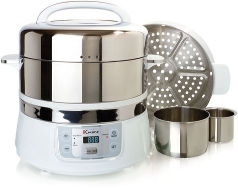 Keto living at its best.  Steamed veggies!  #ketoliving  #ad Electric Food Steamer, Electric Steamer, Food Steamer, Vitamin Packs, Rice Cookers, White Food, Steamer Recipes, Electric Foods, Electric Pressure Cooker