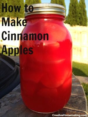 Apples Canning, Apple Canning Recipes, Apple Recipes For Canning, Cinnamon Pickles, Apple Canning, Apples Recipes, Canning Apples, Cinnamon Twist, Pressure Canning Recipes