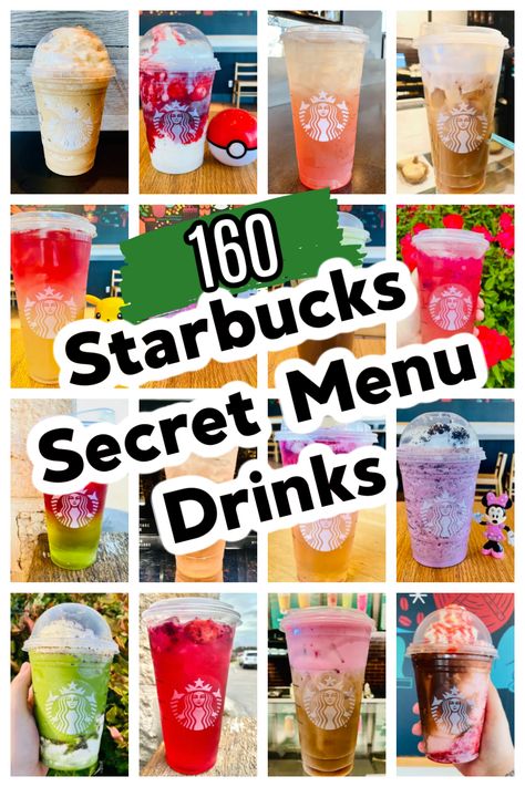 Starbucks Sweet Drinks, Non Coffee Starbucks Drinks, Best Starbucks Drinks, Drinks Starbucks, Starbucks Secret Menu Recipes, Starbucks Tea, Cold Starbucks Drinks, Starbucks Drinks Diy, Secret Starbucks Recipes