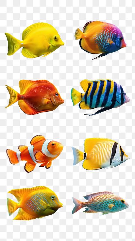 Fish Png, Png Elements, Sticker Png, Awesome Designs, Fish Design, Sea Fish, Best Templates, Tropical Fish, Free Design Resources