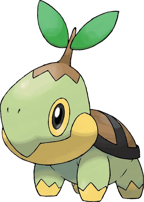 Leaper. He lives in the future. He is a out going turtwig.  He lives wherever there are plants open Plant Pokemon, Grass Type Pokemon, Pokémon Diamond And Pearl, Green Pokemon, Pokemon Tv, Pokémon Diamond, Pokemon Charmander, Pokemon Starters, Pokemon Alola