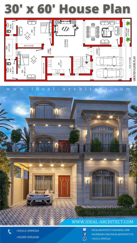 30x60 house plan, 30x60 house plans, 30x60 house plan and elevation, 30x60 house front elevation designs, 30x60 house map, 30x60 house plan islamabad, 30x60 house plans pakistan, 30x60 house design, 30x60 house plans islamabad, 8 marla house design pakistan, 8 marla house designs, 8 marla house design, bahria town lahore 8 marla house for sale, 8 marla house for sale in bahria town lahore, map of 8 marla house, 8 marla house for sale in lahore, 8 marla house plans 30 50 House Front Elevation Ground Floor, 30 50 House Front Elevation, 30 X 60 House Plans, House Design Pakistan, Lahore Map, House Plan 3d, 60 House, Pakistan House, 5 Marla House Plan