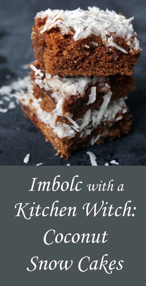 Wicca Traditions, Pagan Recipes, Witch Recipes, Imbolc Ritual, Snow Cake, Pagan Holidays, Kitchen Witch Recipes, Dog Sleep, Winter Treats