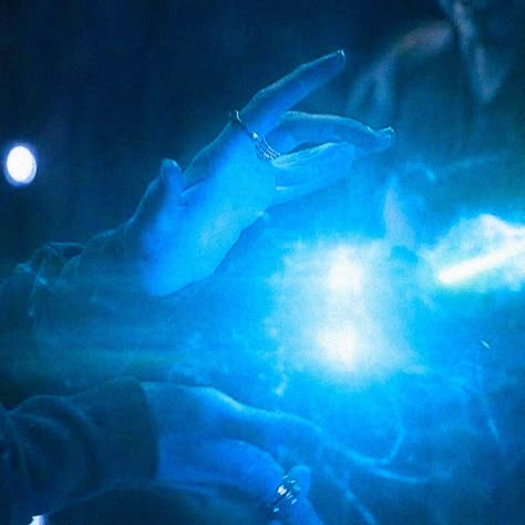 Power Claims Shifting, Power Visuals Blue, Light Blue Character Aesthetic, Blue Magical Aesthetic, Light Blue Magic Aesthetic, Blue Hero Aesthetic, Energy Absorption Power Aesthetic, Blue Telekinesis, Photokinesis Aesthetic