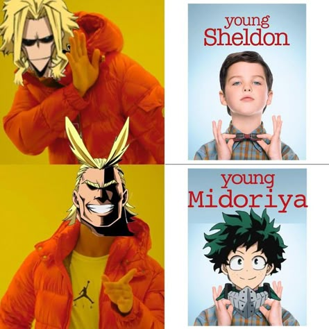 Mha Memes, Mha Stuff, Anime Funny Moments, Funny Cartoon Gifs, Hero Wallpaper, My Hero Academia Memes, Boku No Hero Academia Funny, Anime Jokes, Anime Memes Funny