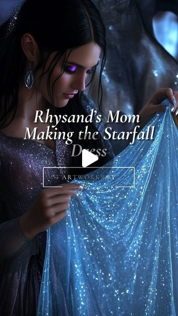 Starfall Dress Acomaf, Poppy Casteel And Kieran, Feyre Crown Acowar, Feyre High Fae, Azriel Cassian And Nesta, Azriel And Cassian Fanart, Feyre And Rhysand Costume, Court Of Mist And Fury Characters, Book Art By Amai