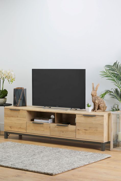 Tv Storage Unit, Tv Stand With Drawers, Entertainment Room, Furniture Collections, Living Room Tv, Tv Room, Tv Unit, Tv Cabinets, Organizing Your Home