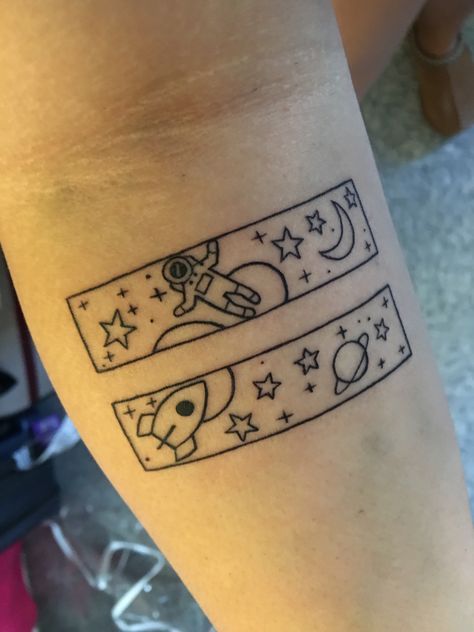 First tattoo! #equality #space #tattoo Small Tattoo Ideas Gender Neutral, Tattoo Ideas Queer, They Them Tattoo, Subtle Trans Tattoo, Nonbinary Tattoo Ideas, Tattoos Nonbinary, Gender Neutral Tattoos, Non Binary Tattoo Ideas, Equal Tattoo