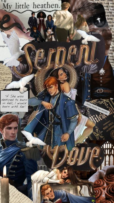 Serpent and Dove 🕊 collage, wallpaper #collageart #serpentanddove #aestehthic #wallpaper #books Serpent And Dove Wallpaper, Serpent And Dove Fanart, Boyfriends Fanart, Serpent And Dove, Books Wallpaper, Wallpaper Books, Book Fanart, Collage Wallpaper, Book Wallpaper