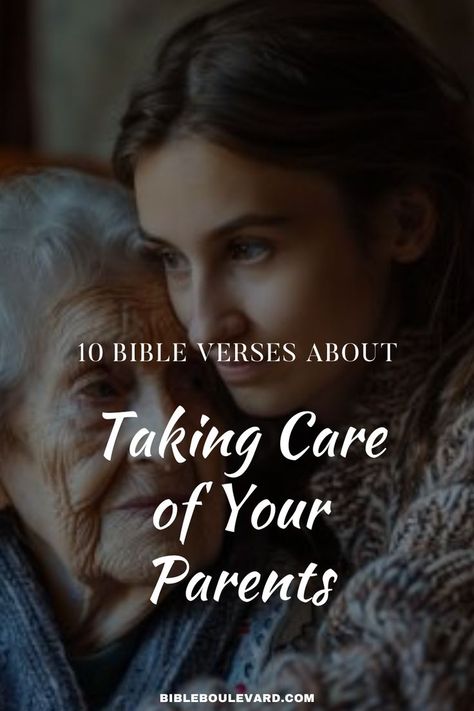 10 Bible Verses About Taking Care of Your Parents Taking Care Of Parents, The Ten Commandments, Best Bible Verses, Bible Says, Biblical Teaching, Ten Commandments, Bible Notes, Bible Study Notes, Study Notes