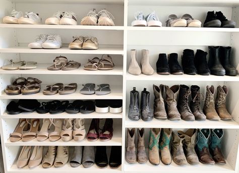 Extra Shelf, Shoe Rack, Cowboy Boots, Shelves