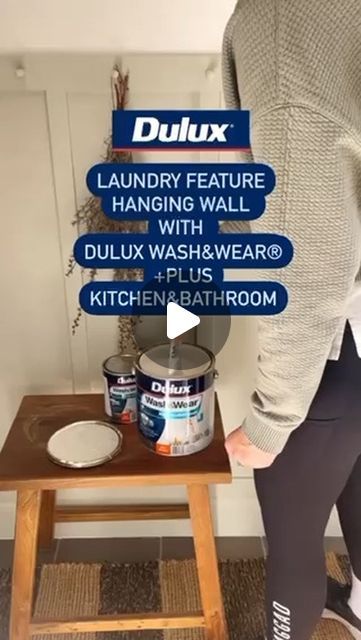 Dulux Australia on Instagram: "Take a look at this gorgeous laundry revamp by @moore_creative, utilising Dulux Wash&Wear® Plus Kitchen & Bathroom in the colours Dulux Pale Celadon and Dulux Snowy Mountains Quarter ✨

🎨 Colours featured:
#DuluxPaleCeladon
#DuluxSnowyMountainsQuarter
.
🖌️ Paint featured
#DuluxWashAndWear
.
#DuluxDIY #DuluxColour #Painting #Paint #InteriorDesign" Dulux Australia, Snowy Mountains, Kitchen Bathroom, Kitchens Bathrooms, Take A, Look At, Australia, Paint, Interior Design